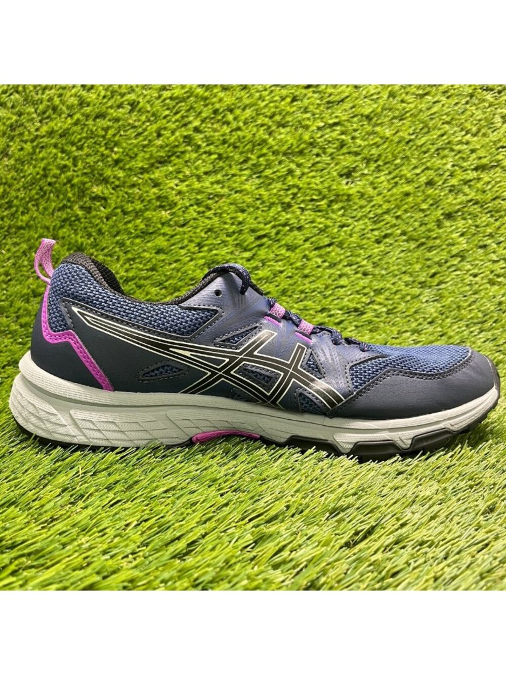 Asics Gel-Venture 8 Womens Size 10 Blue Pink Athletic Running Shoes Sneakers - Picture 4 of 9